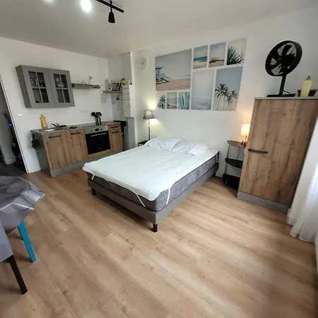 Beau Logement 2 Pers A 1,2km De La Plage En Rdc *